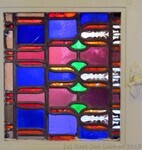 Glas in lood garderobe, detail
<br/>
Gert-Jan Lobbes, 2015